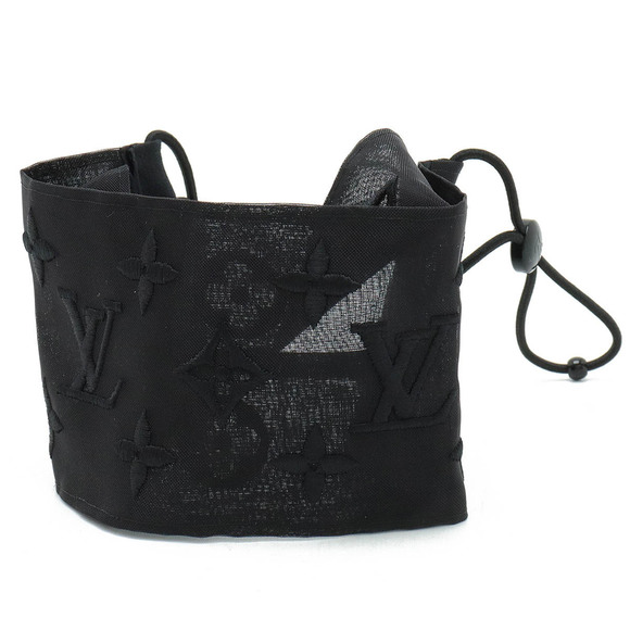 LOUIS VUITTON Black Monogram Pouch - Picture 1 of 6
